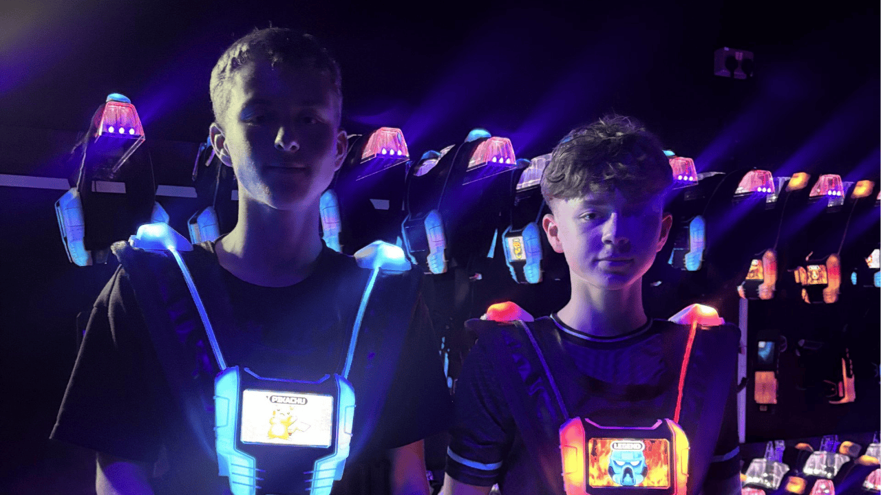 Laser Tag at Riverside Activity Zone